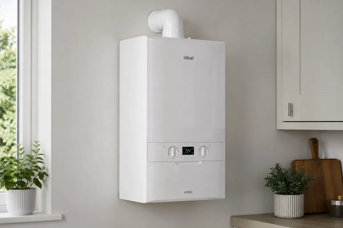 Ideal boiler installed in a home