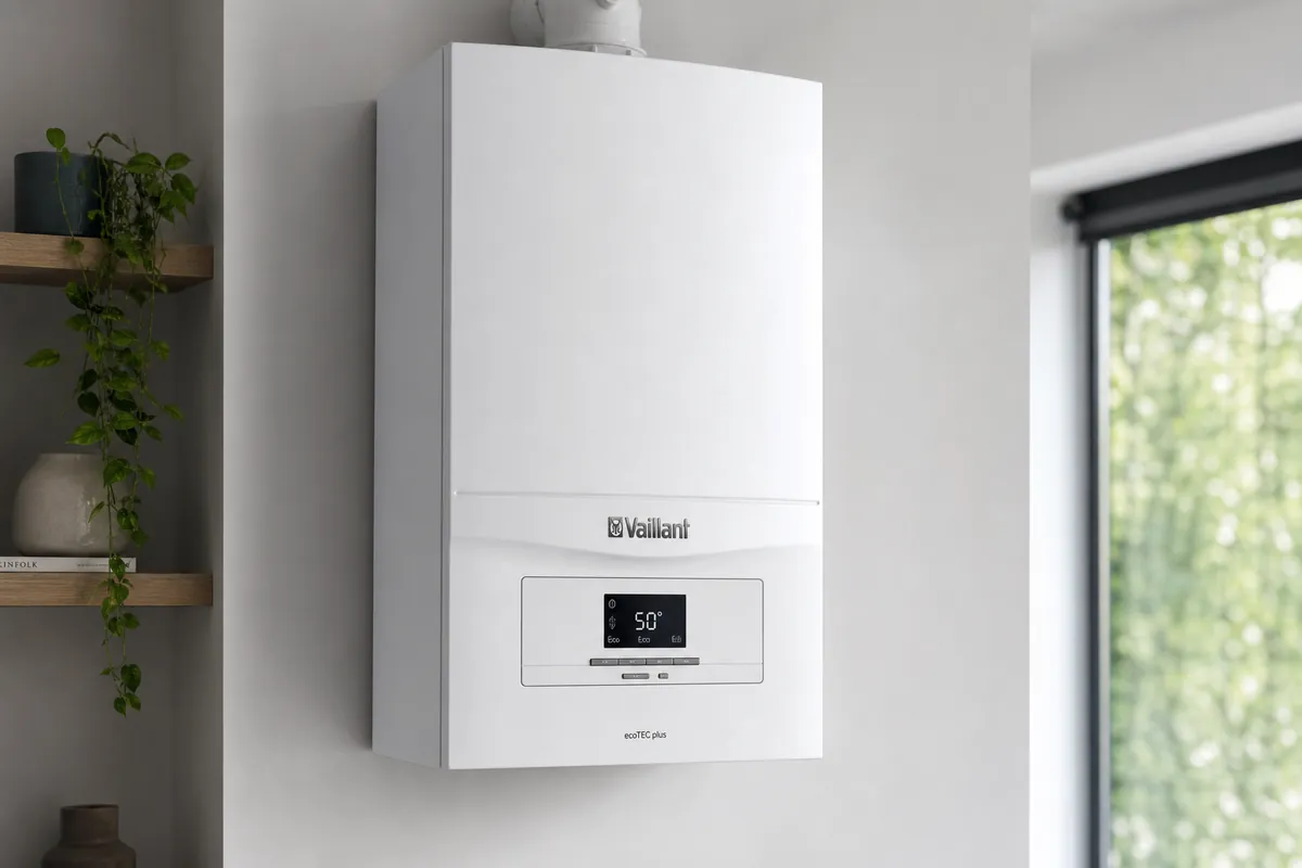 Vaillant boiler installed in a home