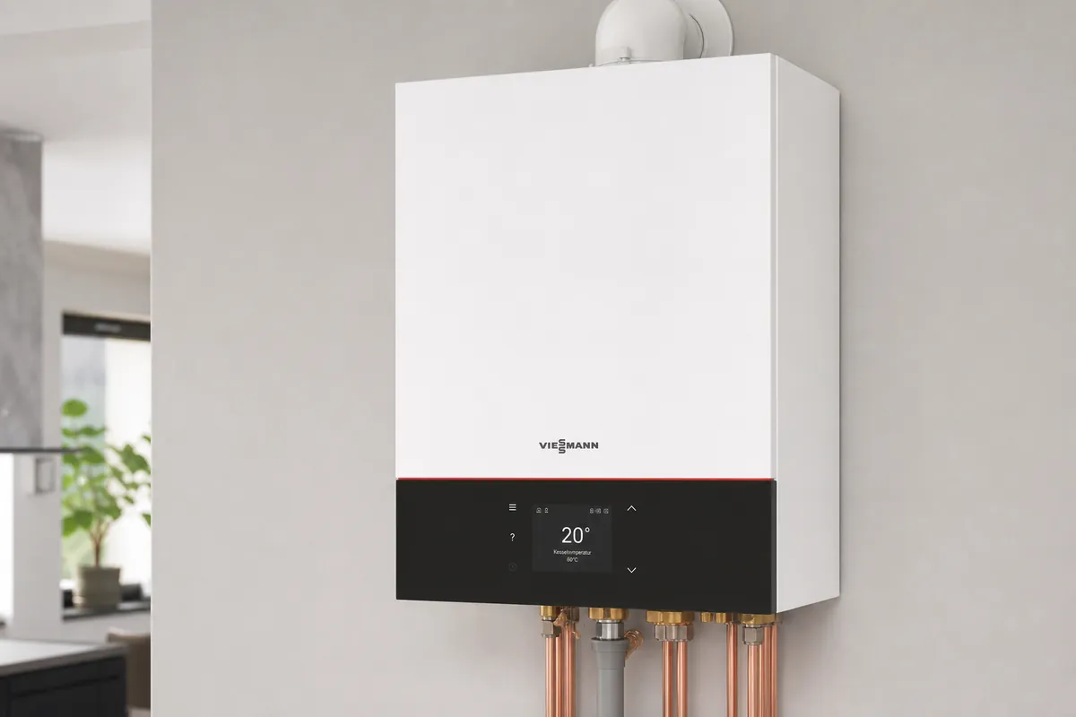 Viessmann boiler installed in a home