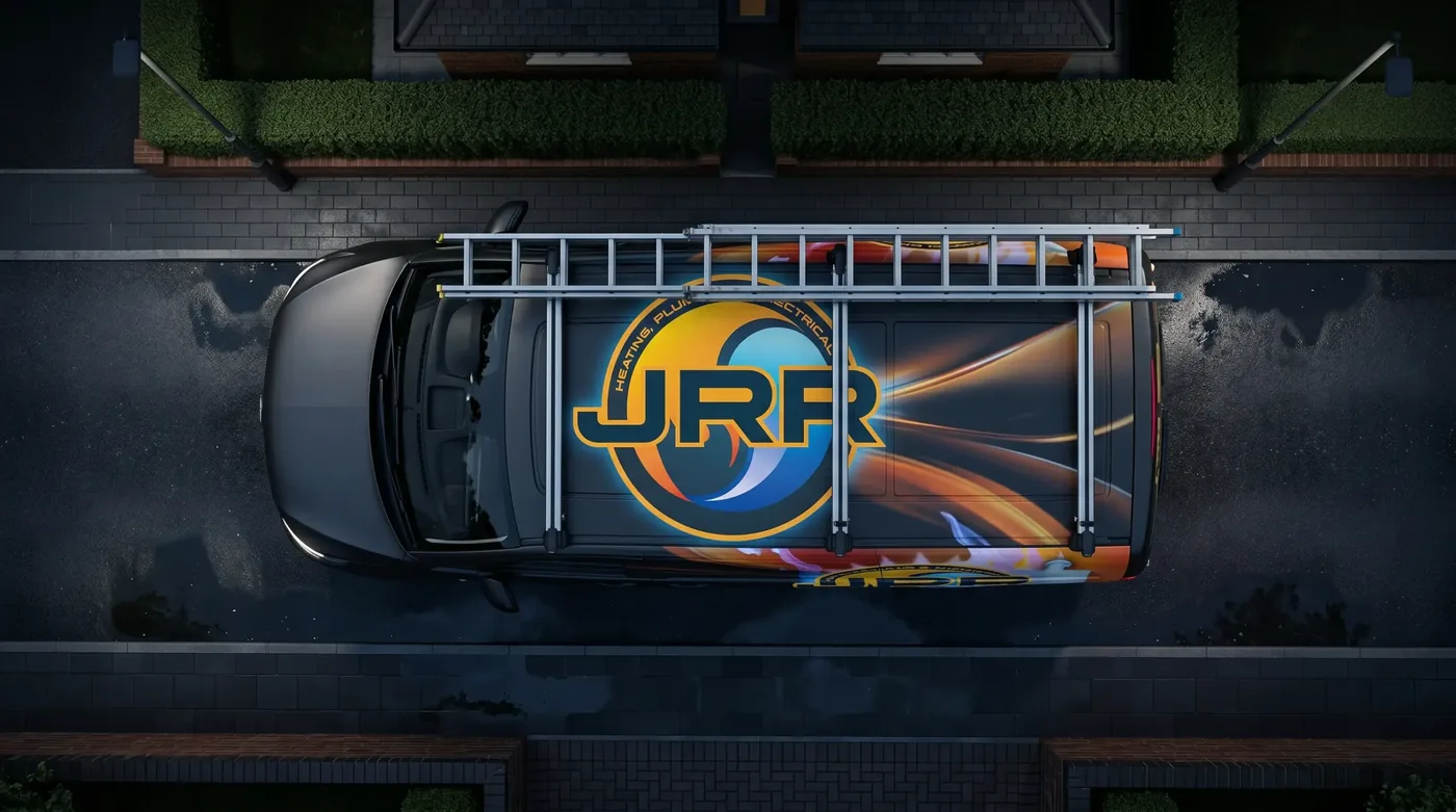The JRR van from above